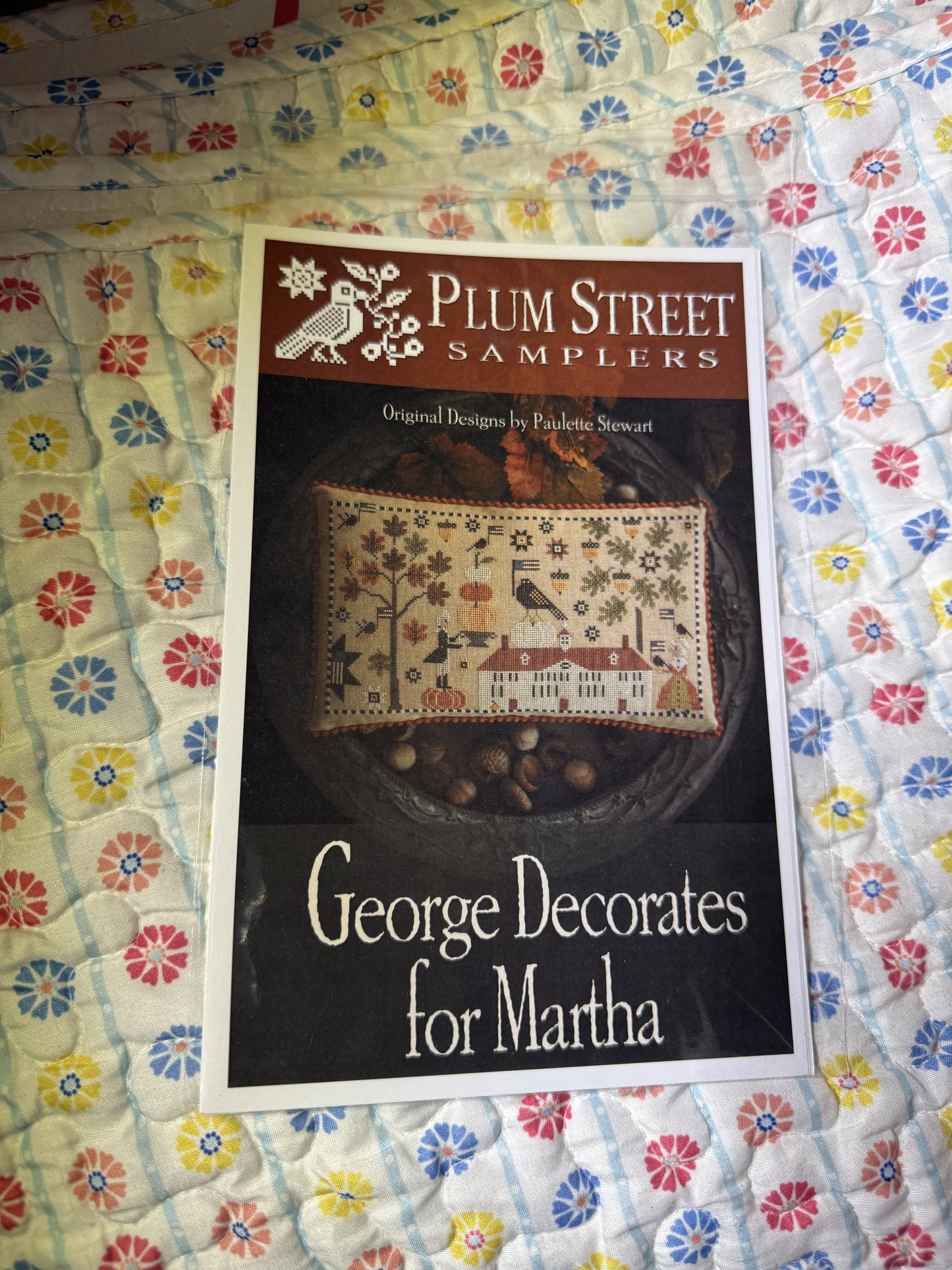 George Decorates for Martha by Plum Street Samplers