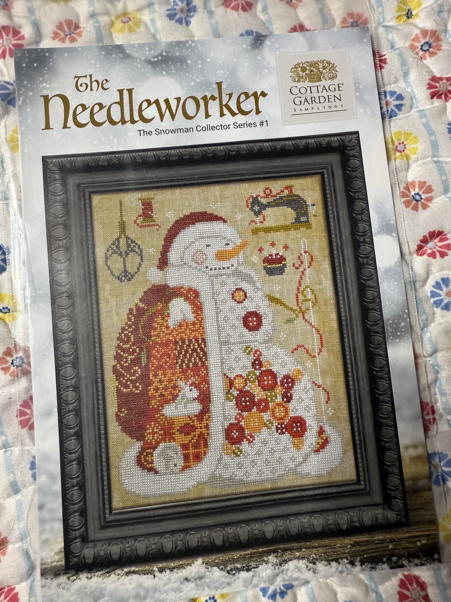 The Needleworker by Cottage Garden Samplings